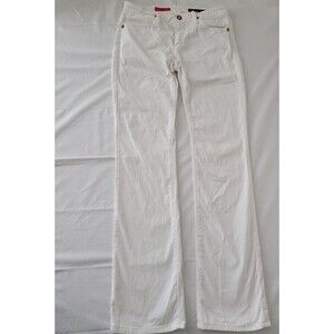 AG Adriano Goldschmied The Kiss Crop Jeans White Women’s 25x29 Made in USA